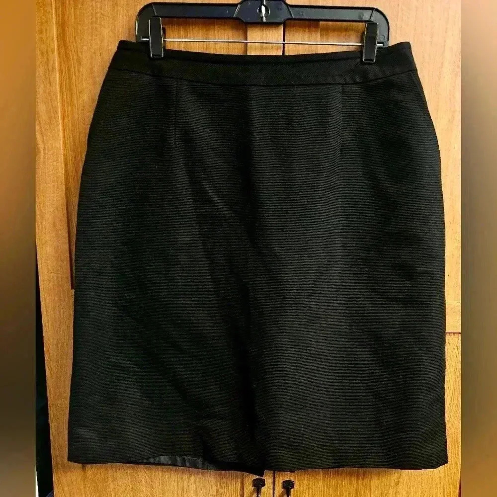 Talbots Lined Skirt 100% Cotton Women (sz 14W)